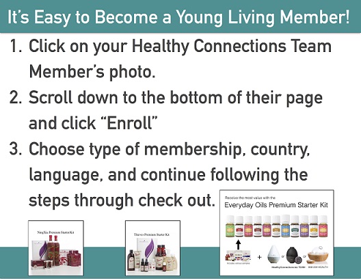 1. Click your Healthy Connections team member photo. 2. Click Enroll on the bottom of their page. 3. Follow the prompts.